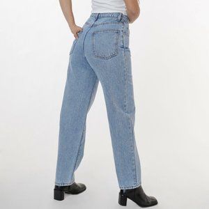 NWOT LA Apparel straight leg jeans